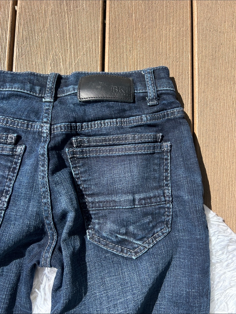 Men’s BKE Buckle Aidan Denim Dark Wash Jeans Size 26x32 - Picture 13 of 16